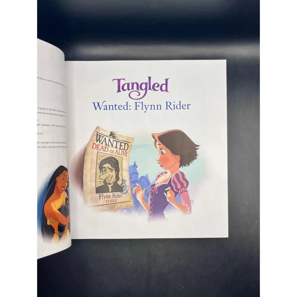 Disney Princess Storybook Collection Book Ariel Rapunzel‎ Merida Jasmine 2015